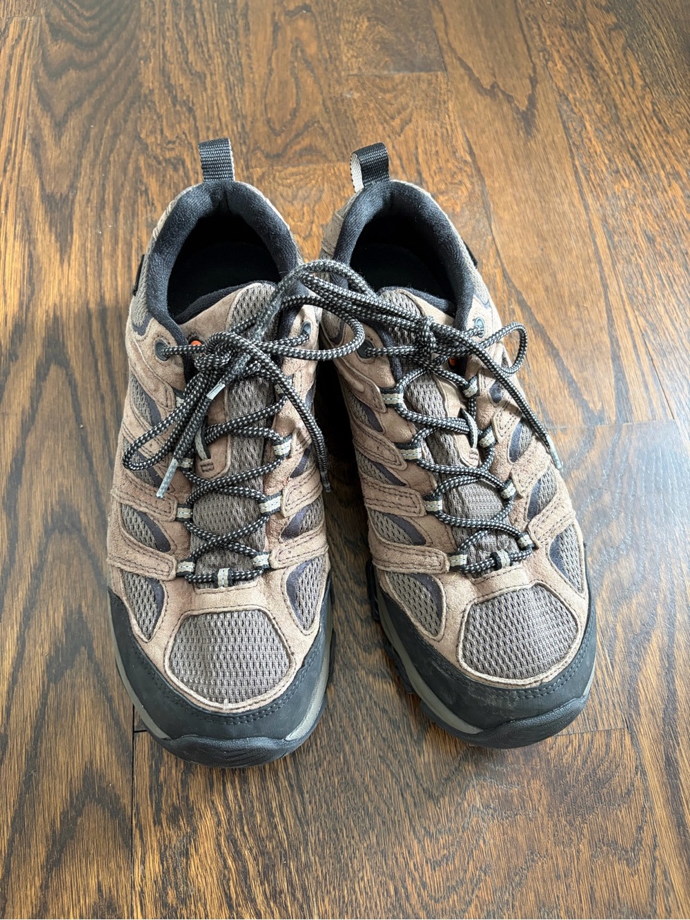 Merrell Men's Brown and Black Waterproof Trail Shoe Moab 3 Bracken 9.5 Wide - Picture 4 of 9